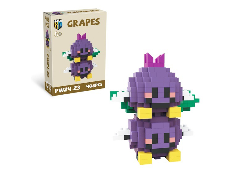 Fruit Series - Grape Building Blocks 408PCS