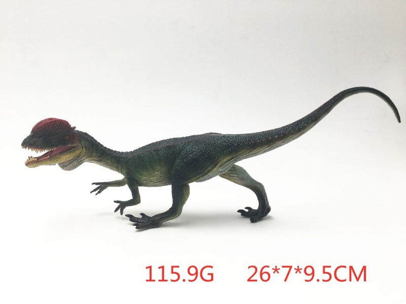 New Green Double Crown Dragon (Mouth Can Open And Close)