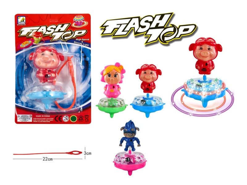 Gg Bond Measuring Tape Top Toy With Light