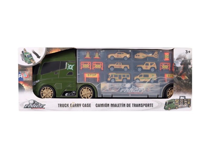 1:16 Container Storage Vehicle Flat (Middle Head) Military