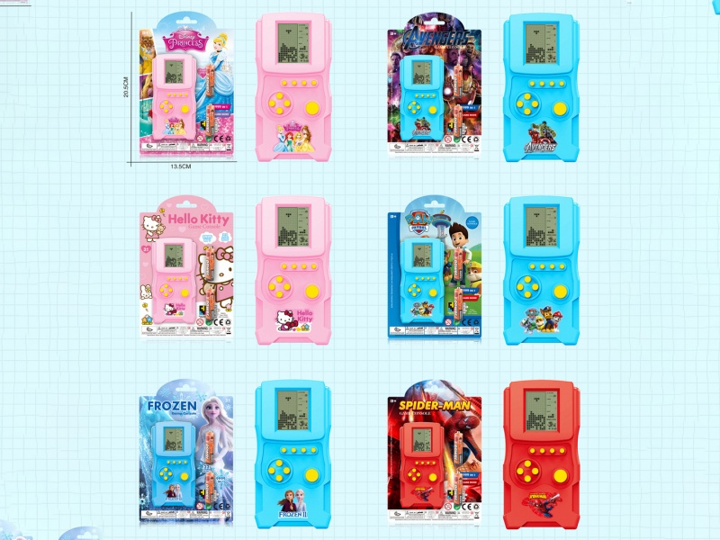 Game Console With Battery 6 Mixed, No Electricity