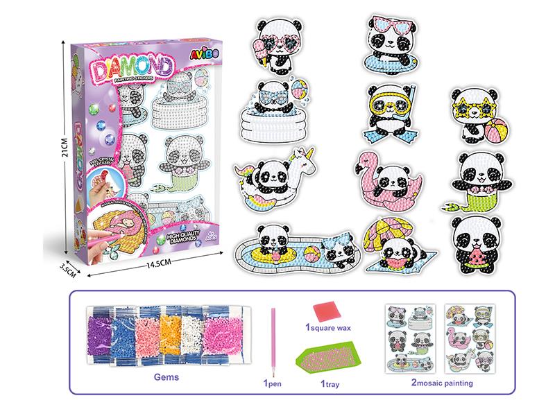Creative Diamond Painting Set - Panda