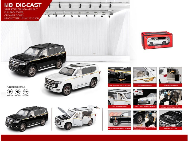 1:18 Official Authorized Land Cruiser Lc300