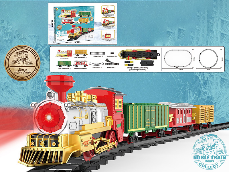 Classic Electric Rail Train