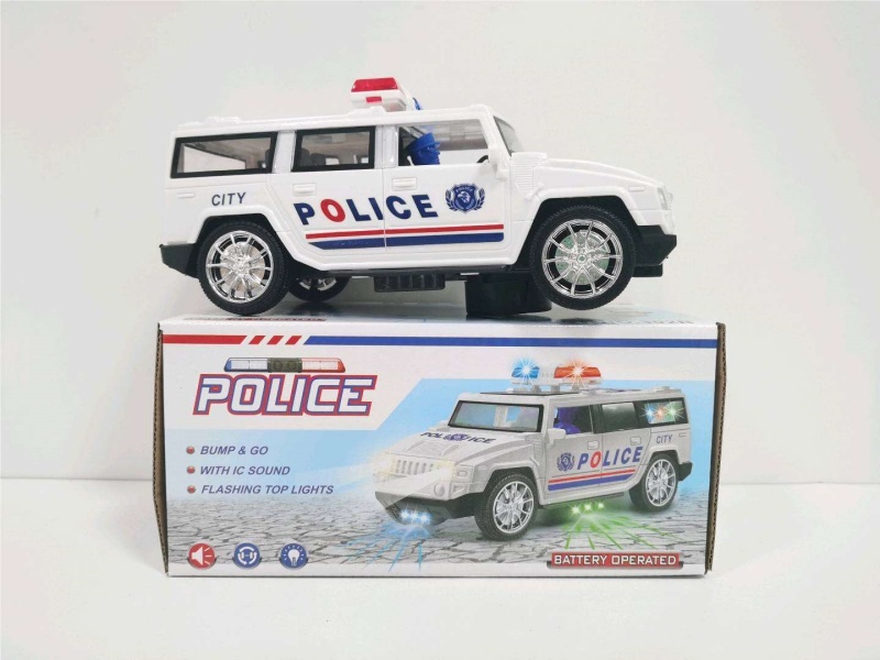 Electric Flashing Police Car