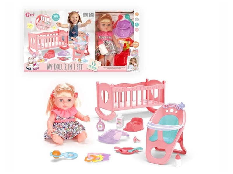 12-Inch Doll 2-In-1 Set
