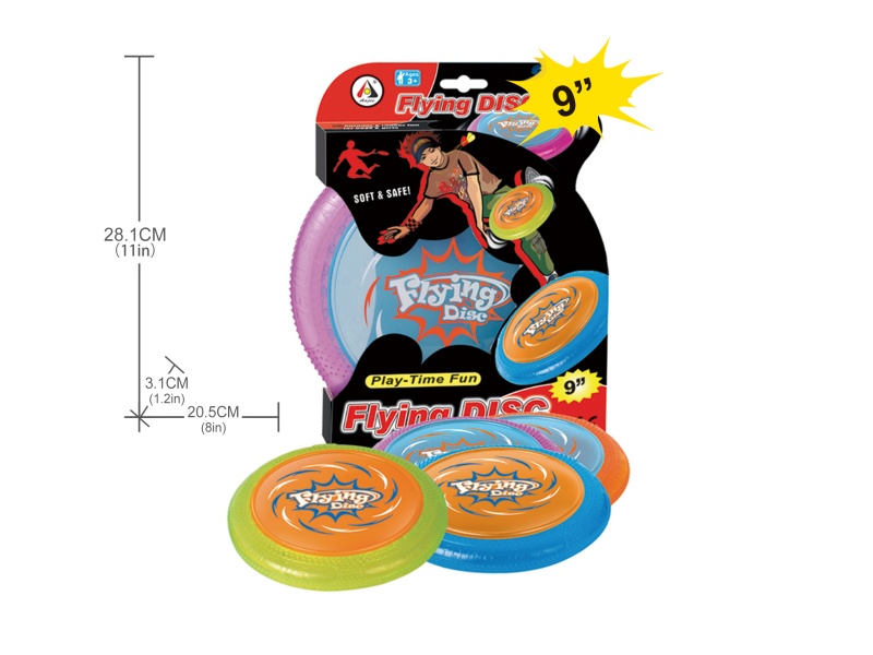 9" Frisbee No Lights