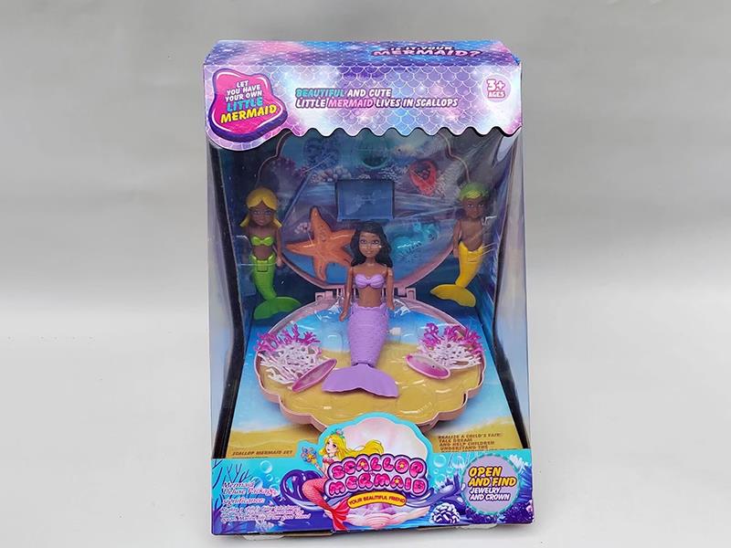 Wind Up Wag Tail Mermaid Set(7.5 Inch)