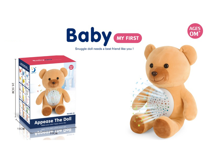 Plush Bear Toy With Light And Music