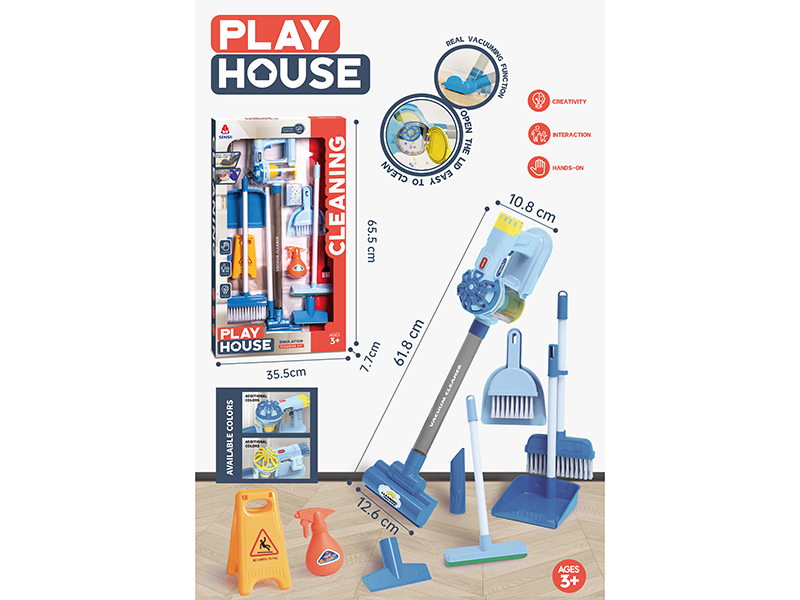 Cleaning Kit Simulation Vacuum Cleaner [Capable Of Suction