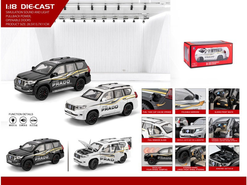 1:18 Officially Authorized Toyota Land Cruiser