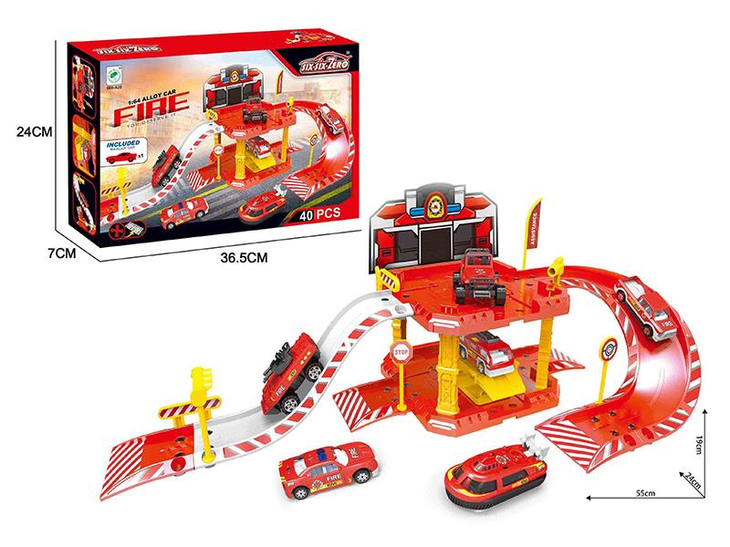 Fire Control Alloy Car Park