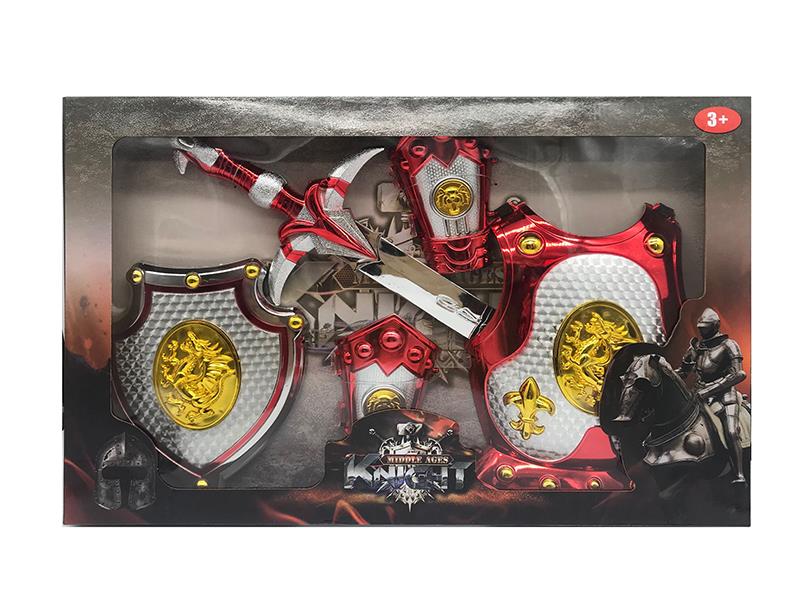 Electroplating Spray-Painted Sword + 2 Hand Armor + Armour + Shield