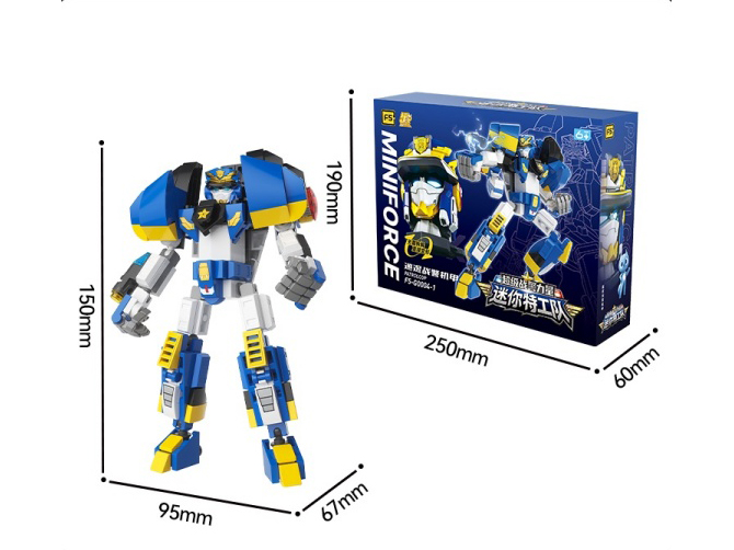 Building Blocks: Patrol Police Mecha
