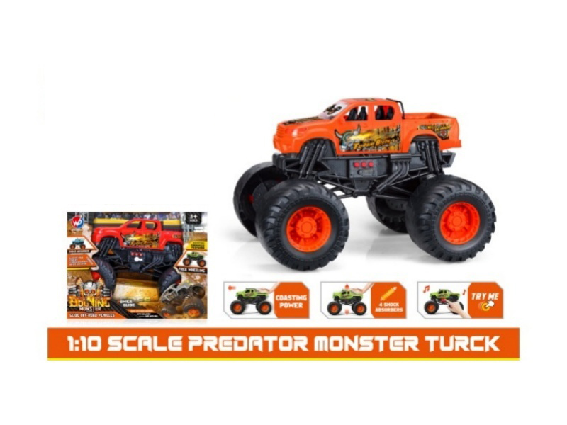 1:10 Hot Wheels Pickup Coaster [With Lights And Music]