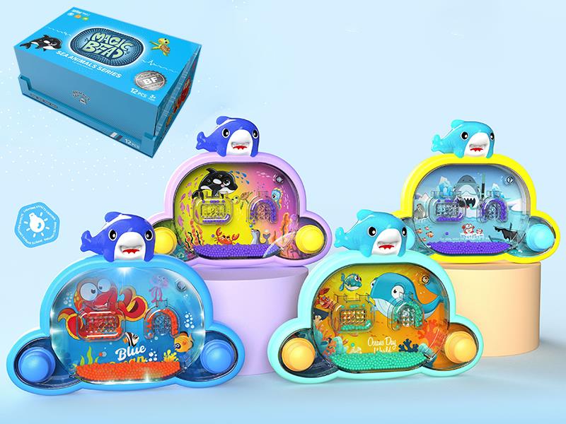 Sea World Water Game Toy With Lights 12pcs