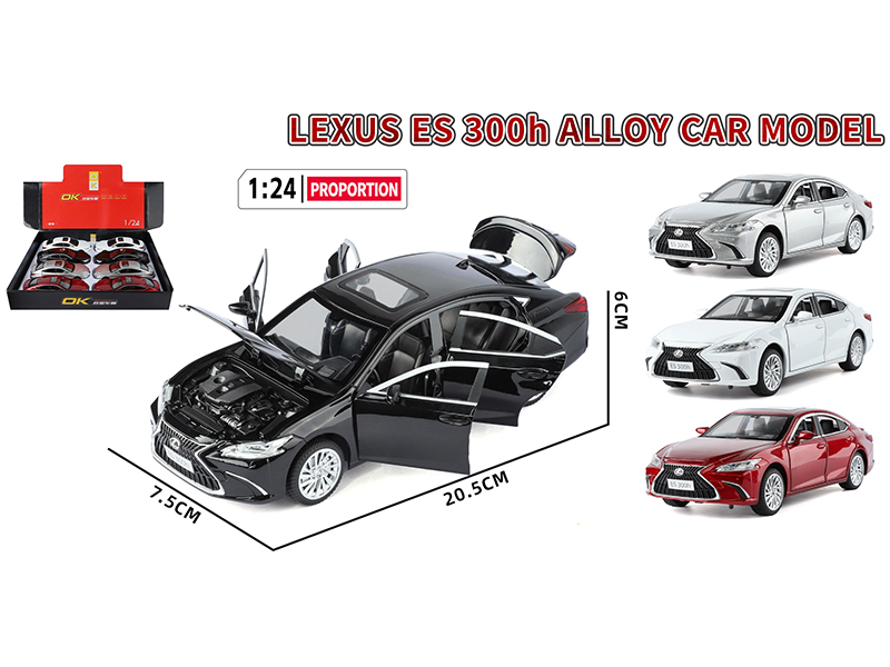 1:24 Lexus ES300H Alloy Car Model