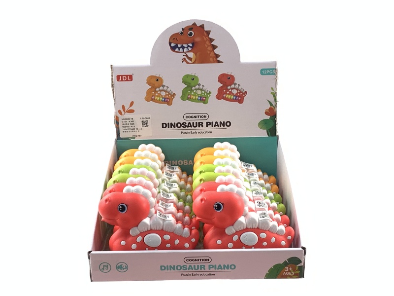 Dinosaur Early Education Electronic Organ (12 Pieces)