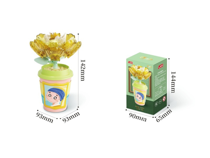 Building Block: Art Cup - Peony