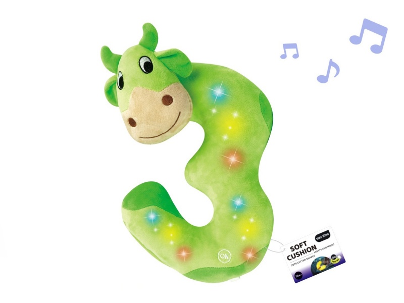 Number Plush Soothing Pillow - 3