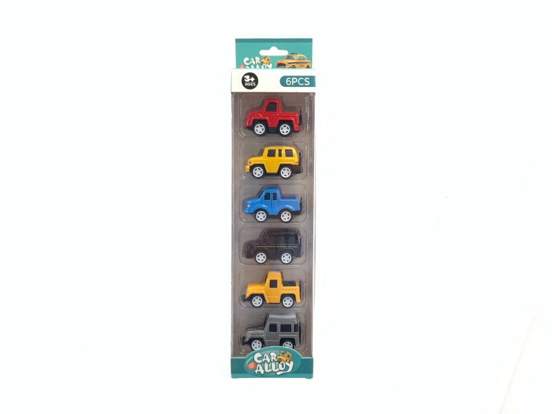 Jai Metal Cartoon City Pickup Off-Road Car Strip