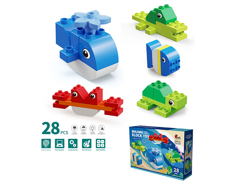 Large Particles Building Blocks 28PCS