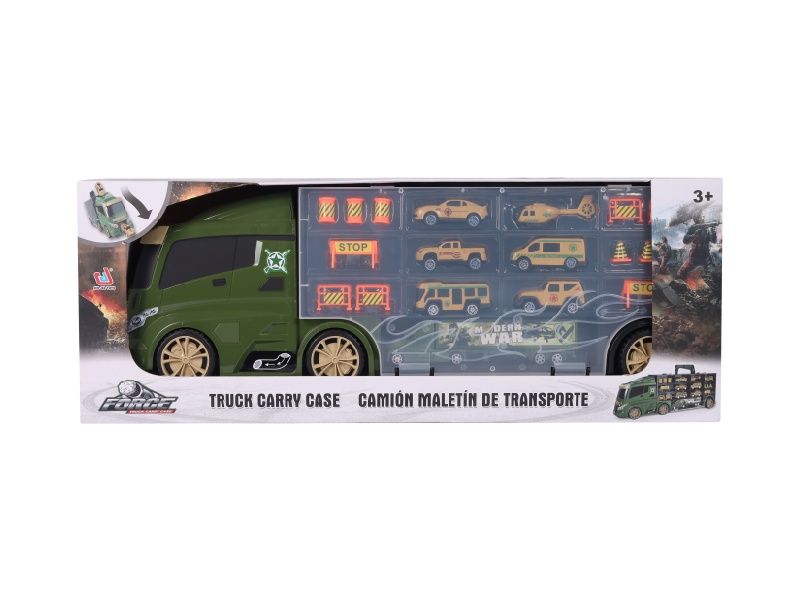 1:12 Container Storage Vehicle Flat (Big Head) Military