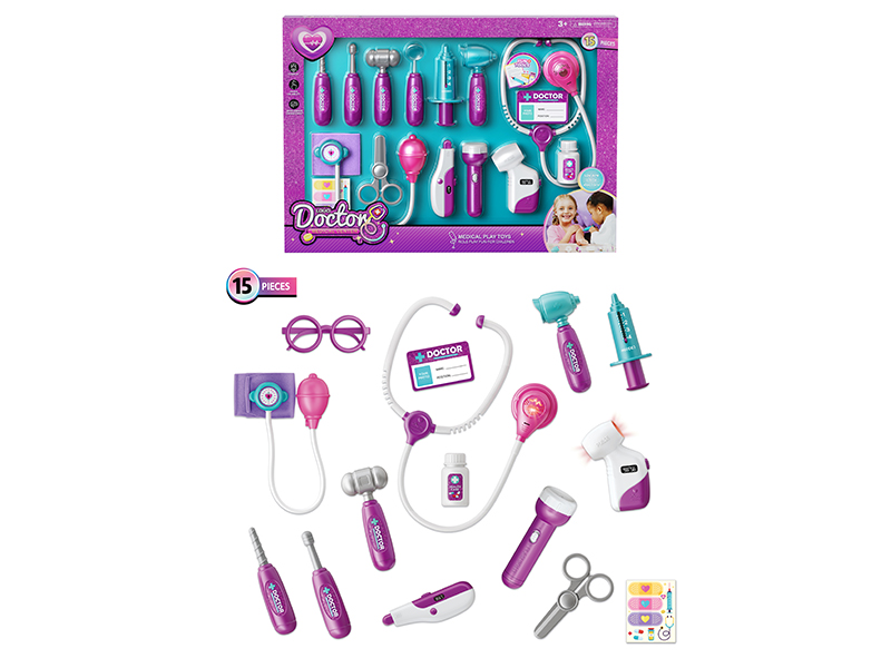 Doctor Set With Light And Sound (15PCS)