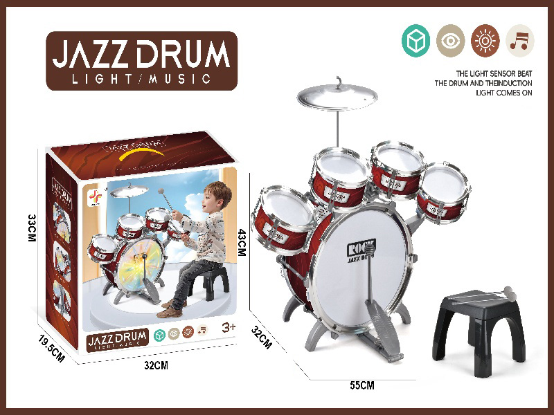 Wood Grain/Small Vertical Five-Drum/Single Color