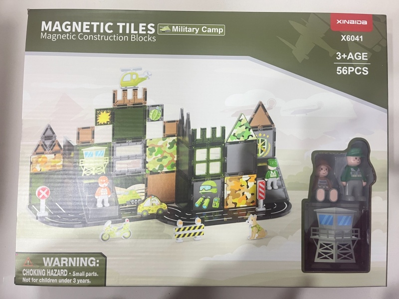 Military Series Color Window Magnetic Sheets 56pcs