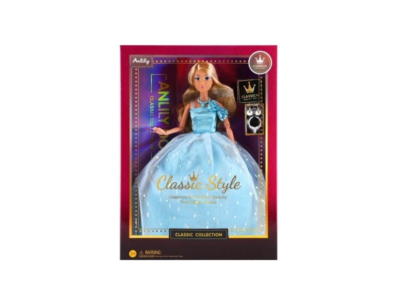 11.5-Inch Solid Doll (Brown Skin Color)