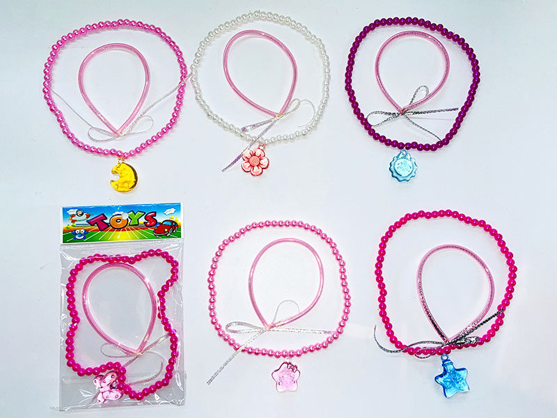 Bead Necklace + Bracelet