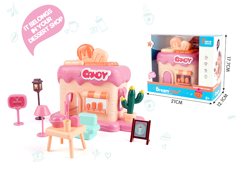 Ice Cream House Pretend Play Toy