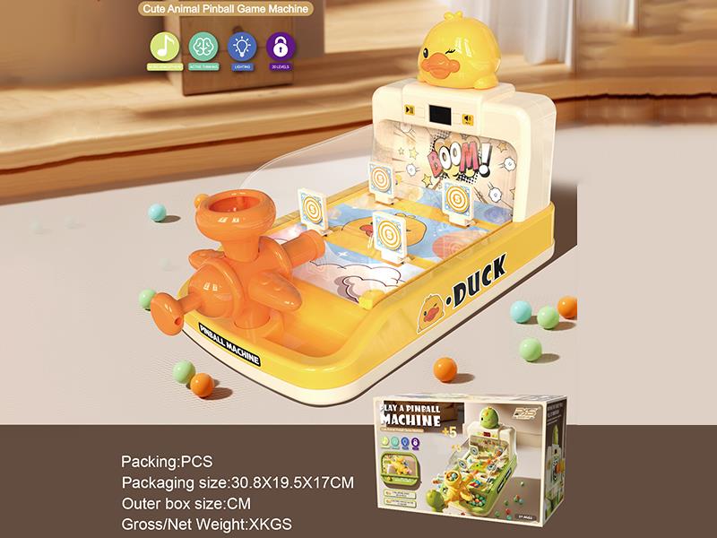 Scoring Pinball Game Machine(Yellow Duck)