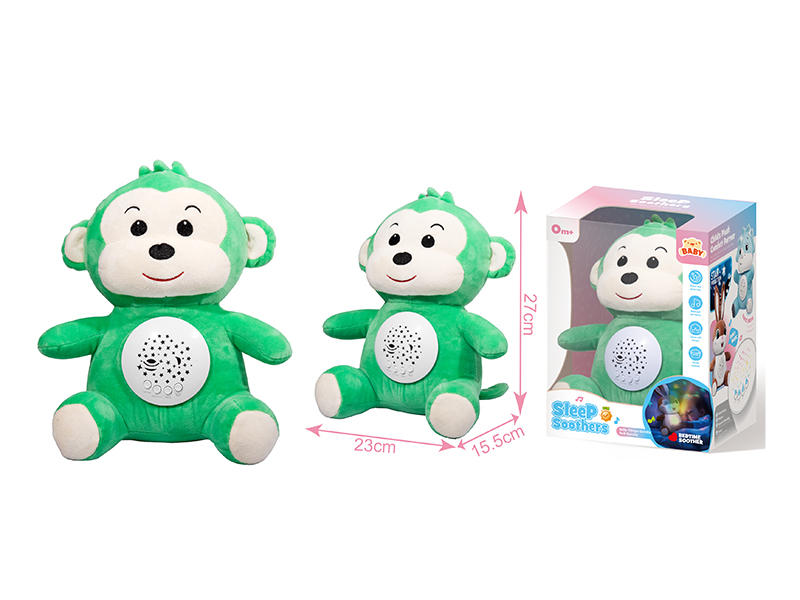 Soothe Plush Toys With Lights And Music - Monkey