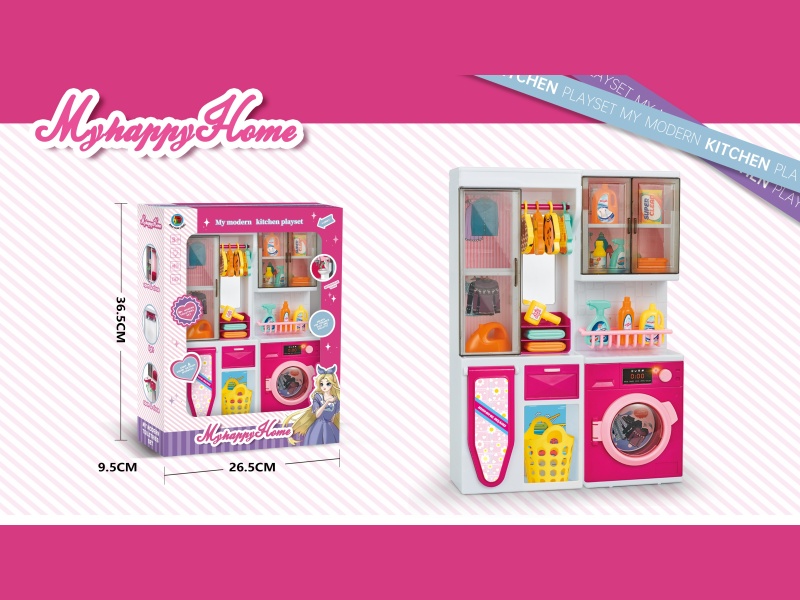 Play House In The Pink Bathroom