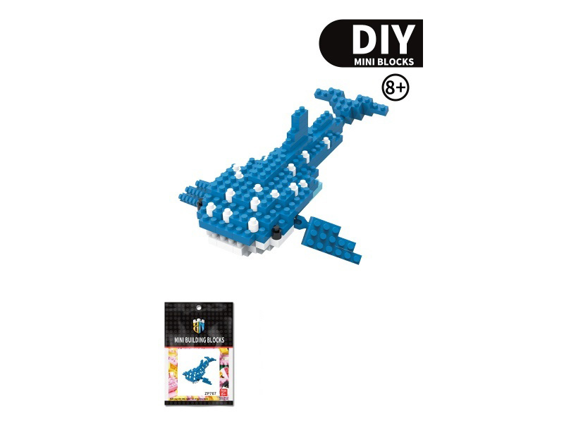 Whale Shark Building Blocks Ocean Series 168PCS