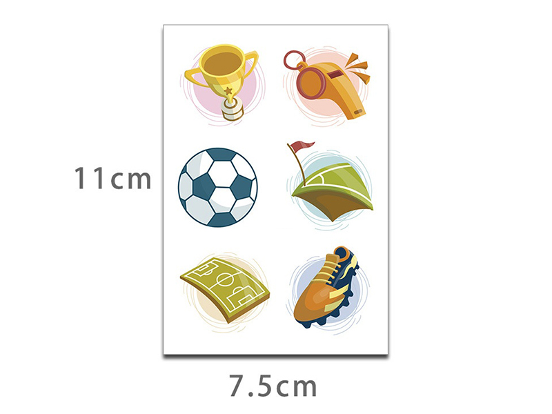Football Tattoo Stickers