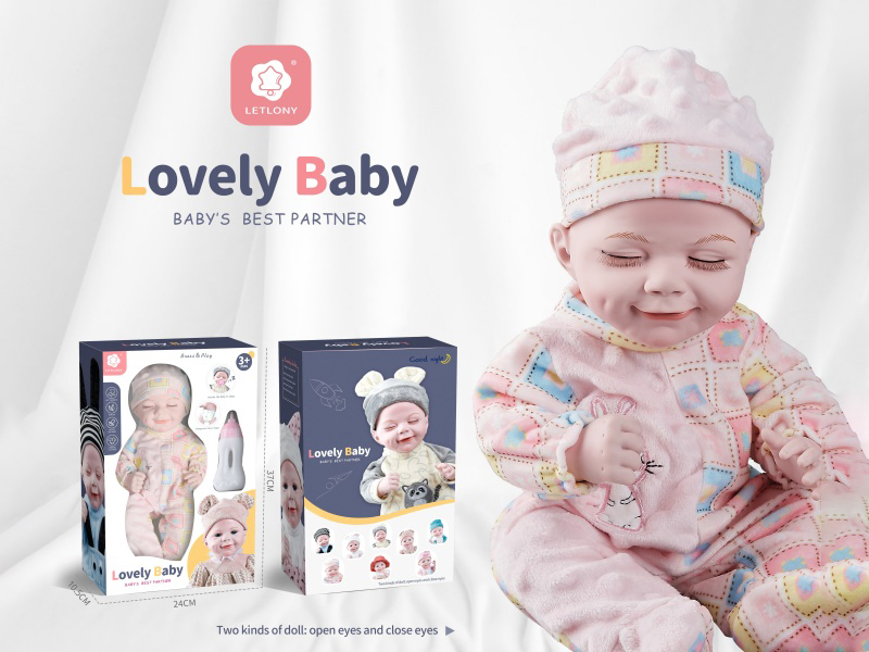 Bionic Newborn Doll - Mixed In Two Forms: Labo Open Eye Style And Closed Eye Style