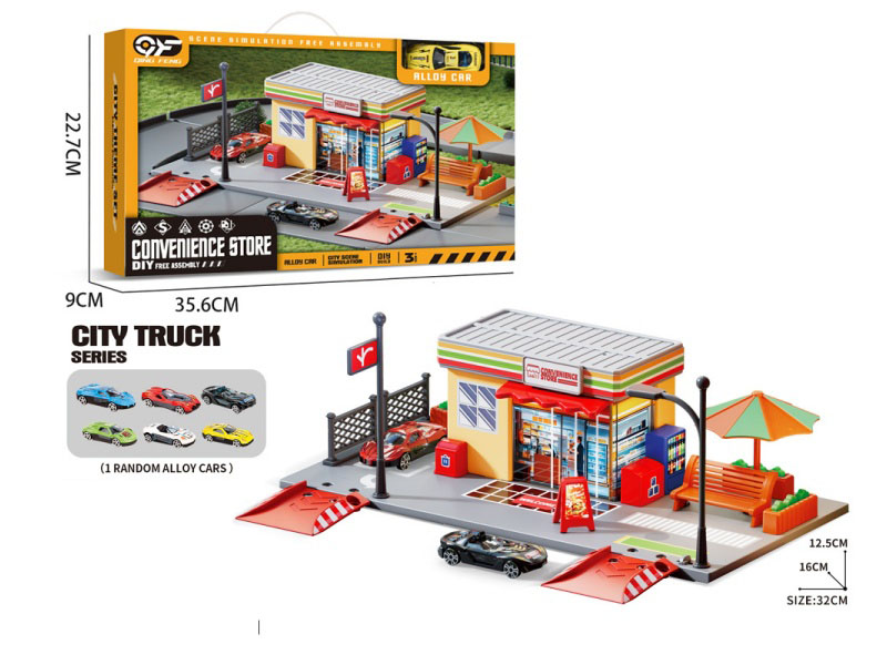 Convenience Store Scene