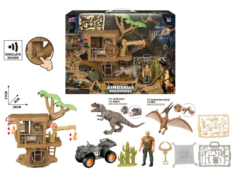 Dinosaur Scene Set(With Sound)
