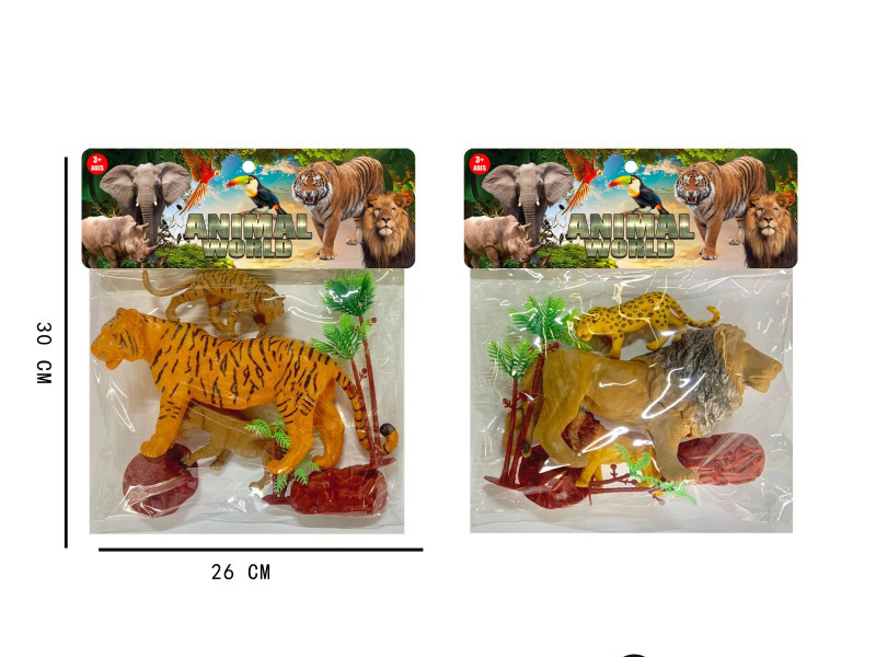 Forest Animal Set: 7 Pcs