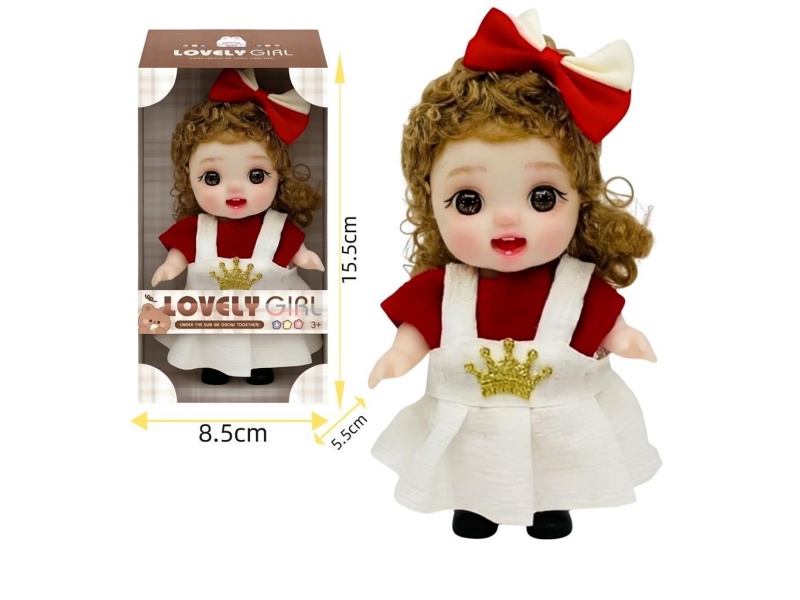 6-Inch 16Cm All-Rubber Eco-Friendly 3D Real Eyeball Cute Kid Peach-Flavored Meatballs