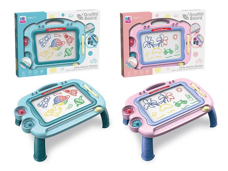 Multicolor Magnetism Writing Board Table