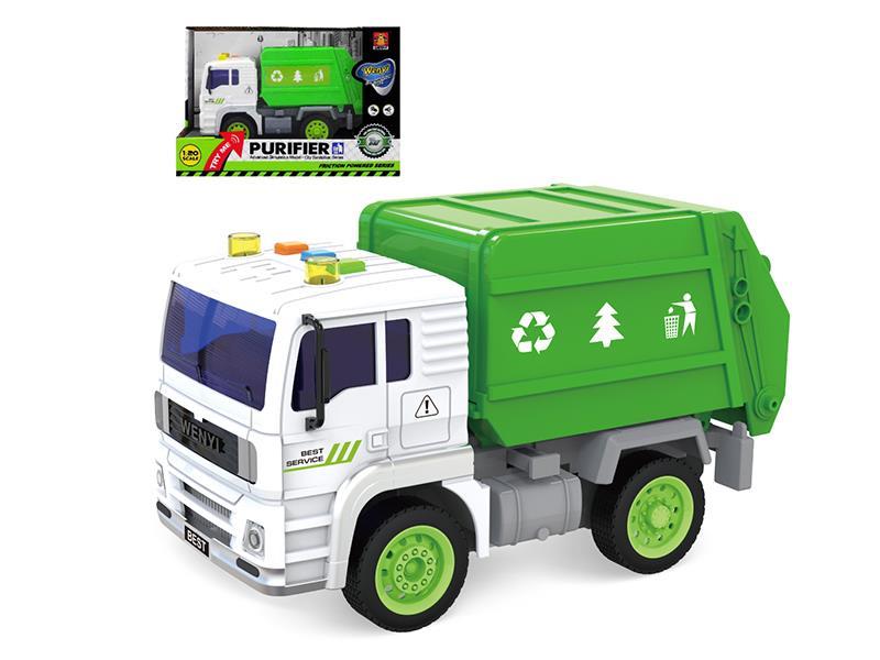Friction Sanitation Truck With Sound-Light