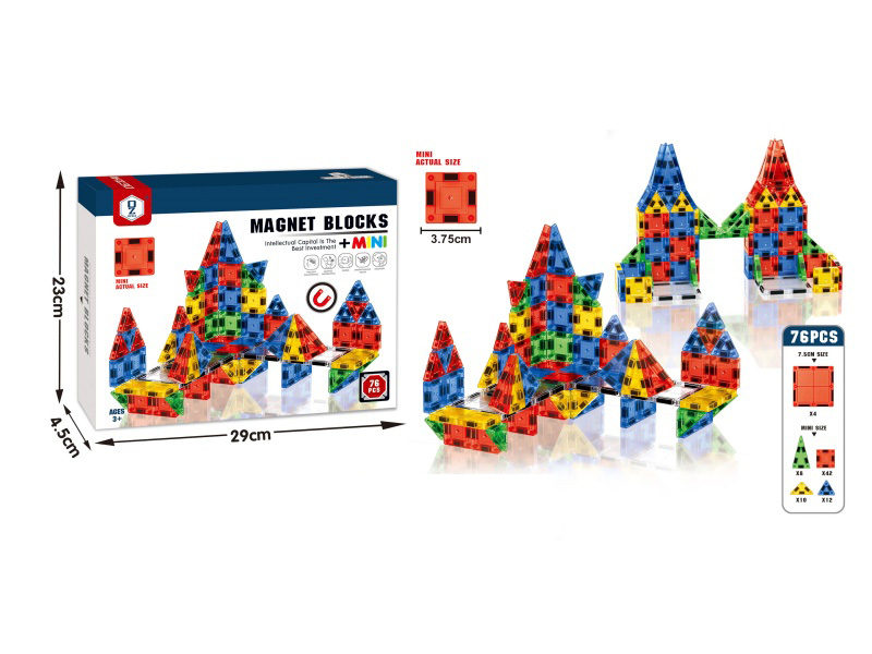 3.75 Color Window Magnetic Sheets 76 Pieces