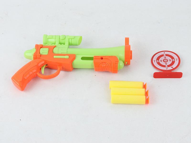 Soft Bullet Gun With Round Handle