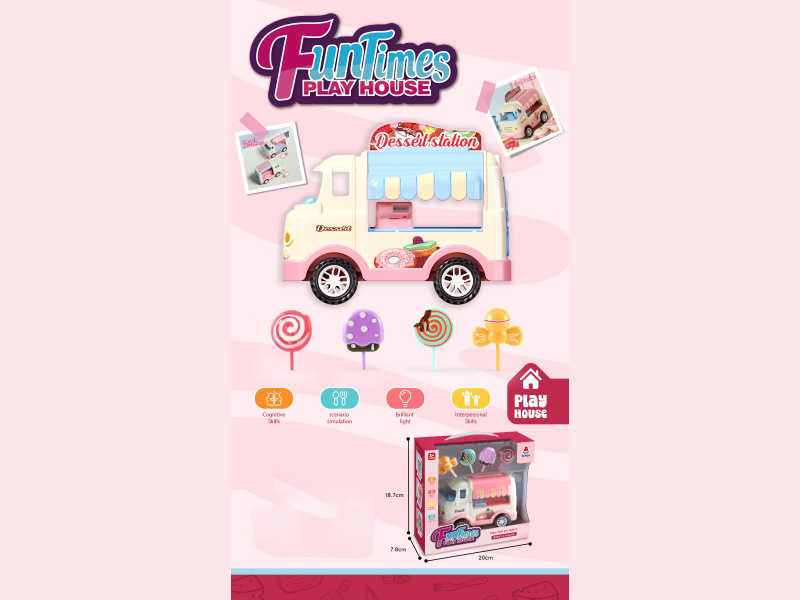 Dessert Vending Cart
