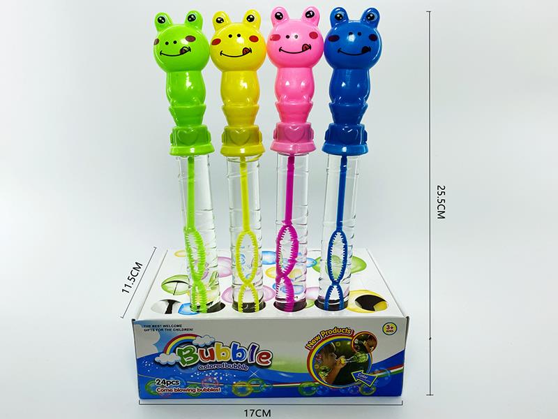 Frog Bubble Sticks 24pcs