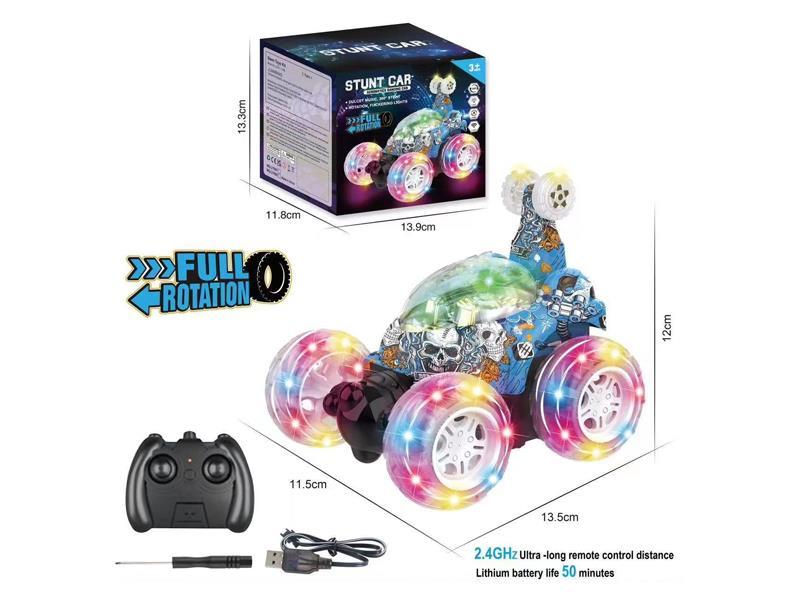 2.4G R/C Graffiti Dump Truck With Light